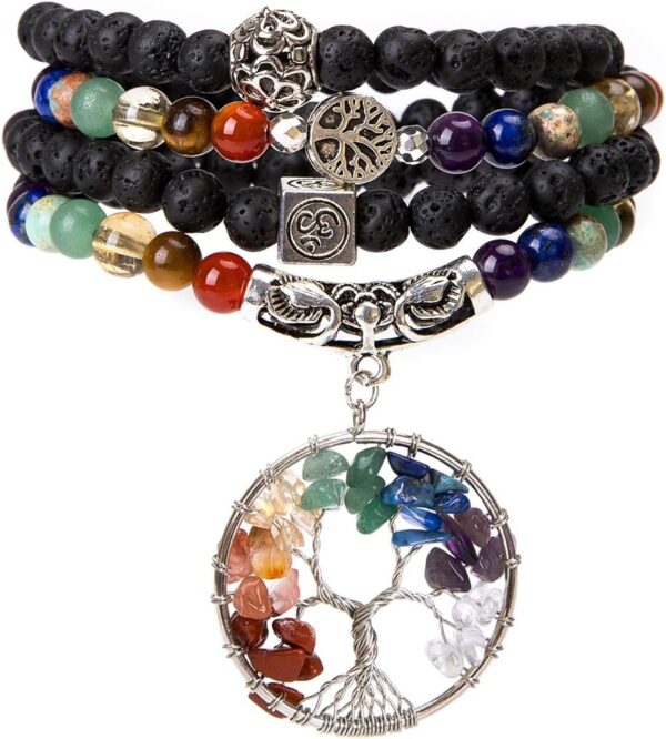 Bivei 108 Chakra Tree Bracelet