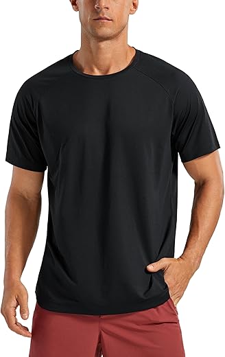 CRZ YOGA Men's Quick Dry T-Shirt