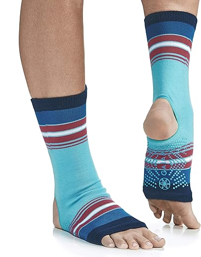 Gaiam Grippy Yoga Ankle Socks