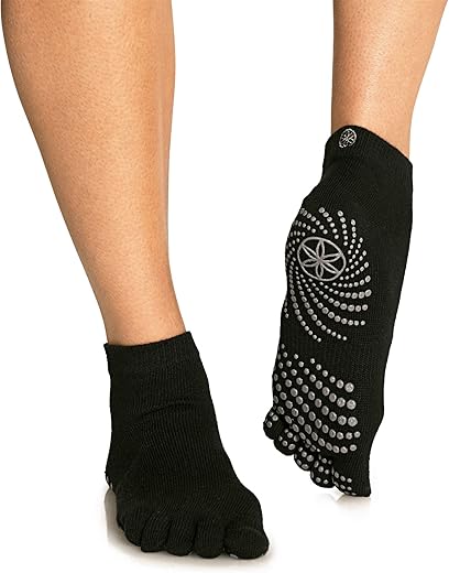 Gaiam Grippy Yoga Socks for All