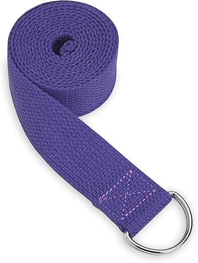 Gaiam Premium Yoga Strap with D-Ring Buckle