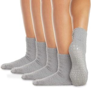 LA ACTIVE Non Slip Yoga Grip Socks