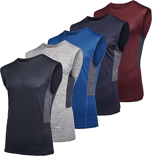 Men's Dry-Fit Muscle Tank Top Pack