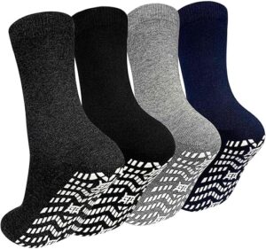 Non-Slip Grip Socks for Men and Women