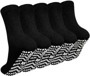 Non Slip Grip Socks for Seniors