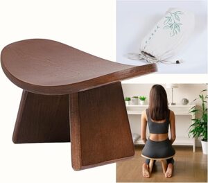 Portable Meditation Bench with Travel Bag