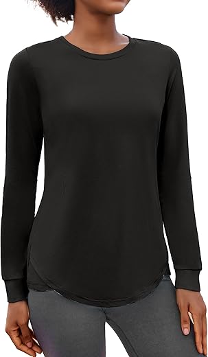 Women's Long Sleeve Yoga Workout Top